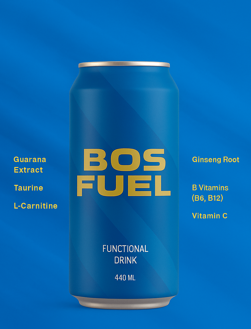 BOSFUEL 440ml Drink - Refreshing Functional Beverage